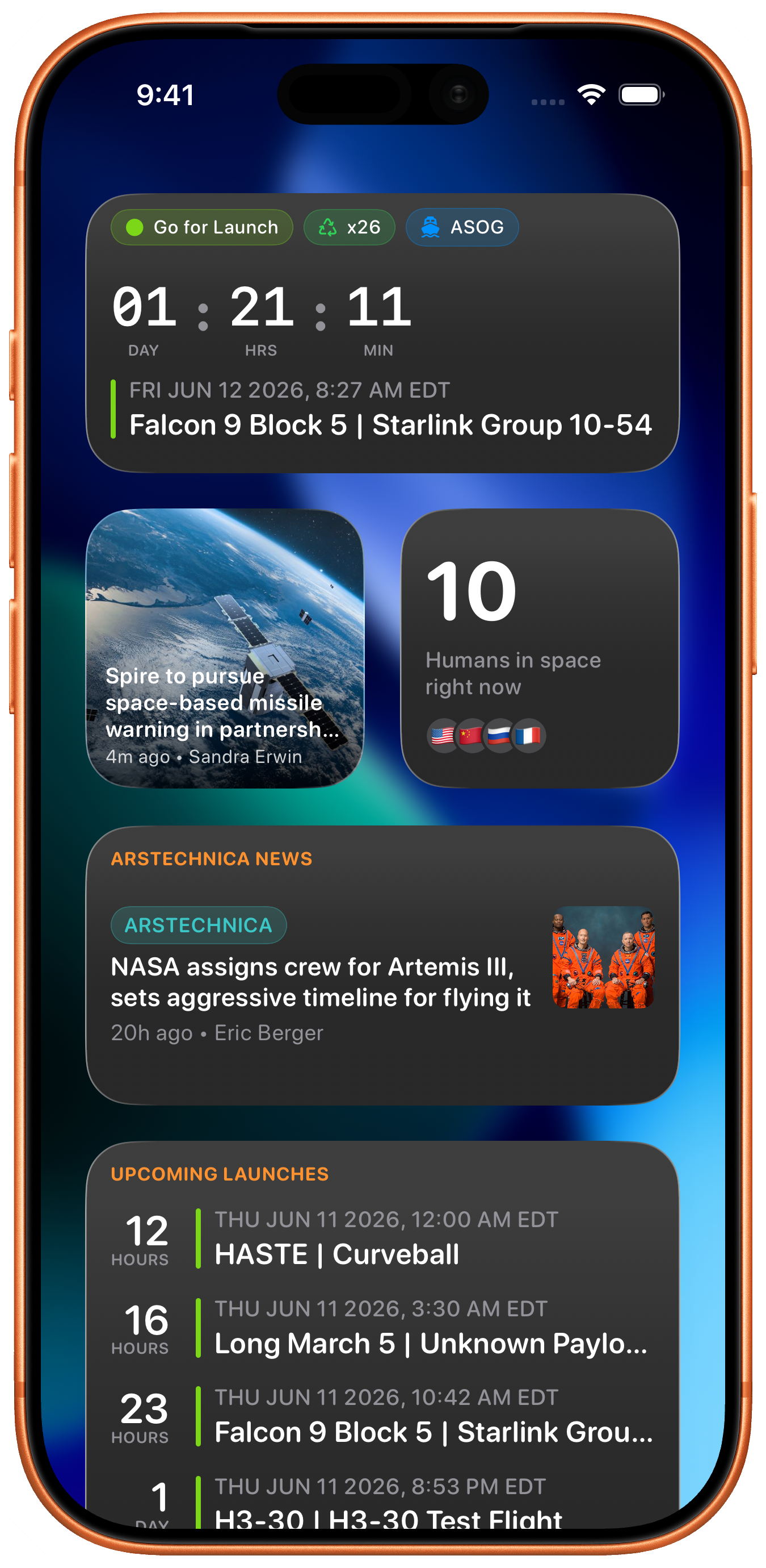 Lock screen widgets